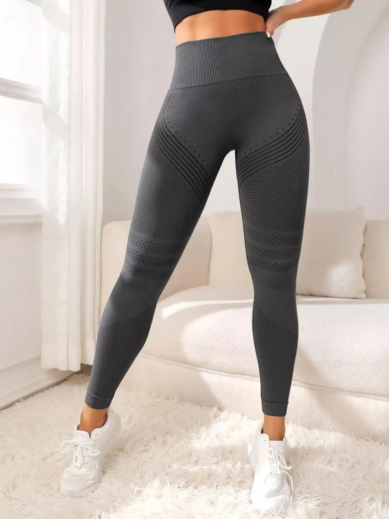 Legging Anti-Cellulite 3D Slimove - Taille Haute, Gainant et Sculptant pour Femme